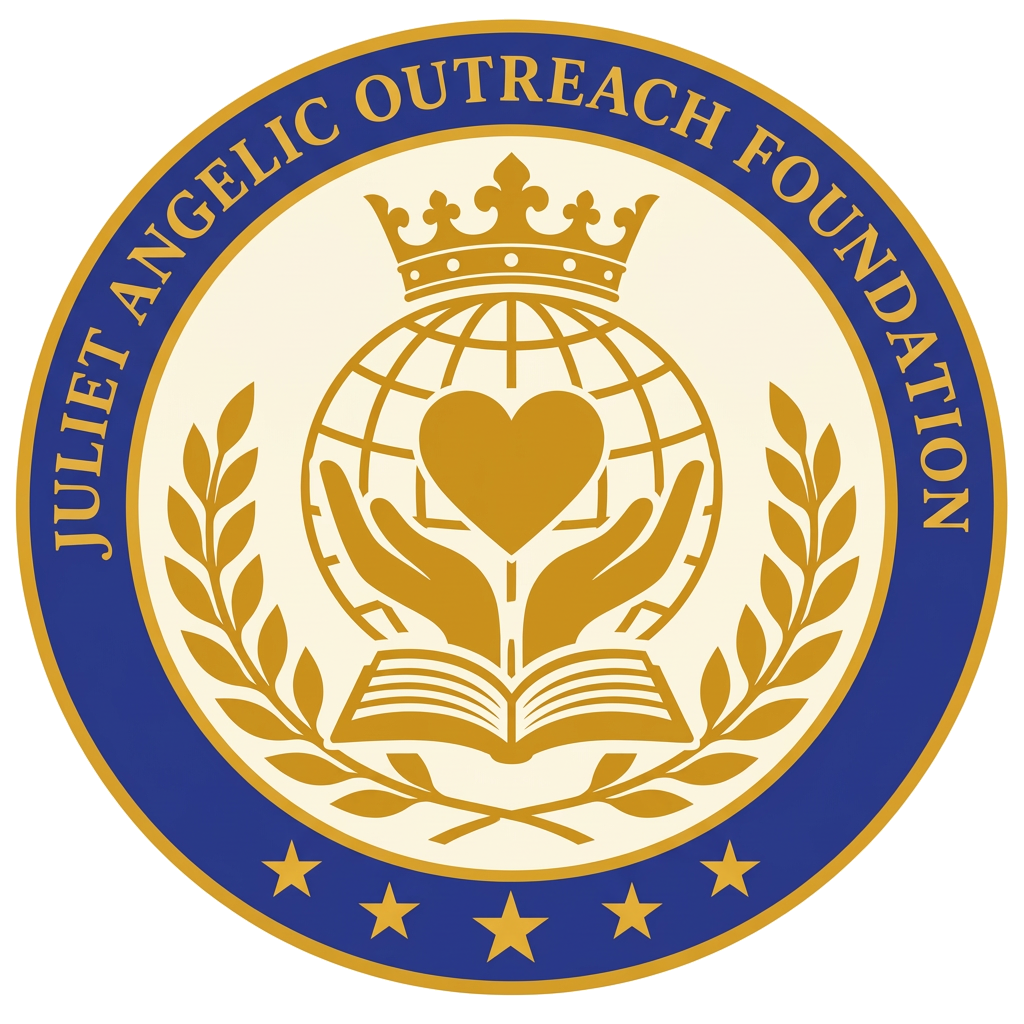Juliet Angelic Outreach Foundation emblem